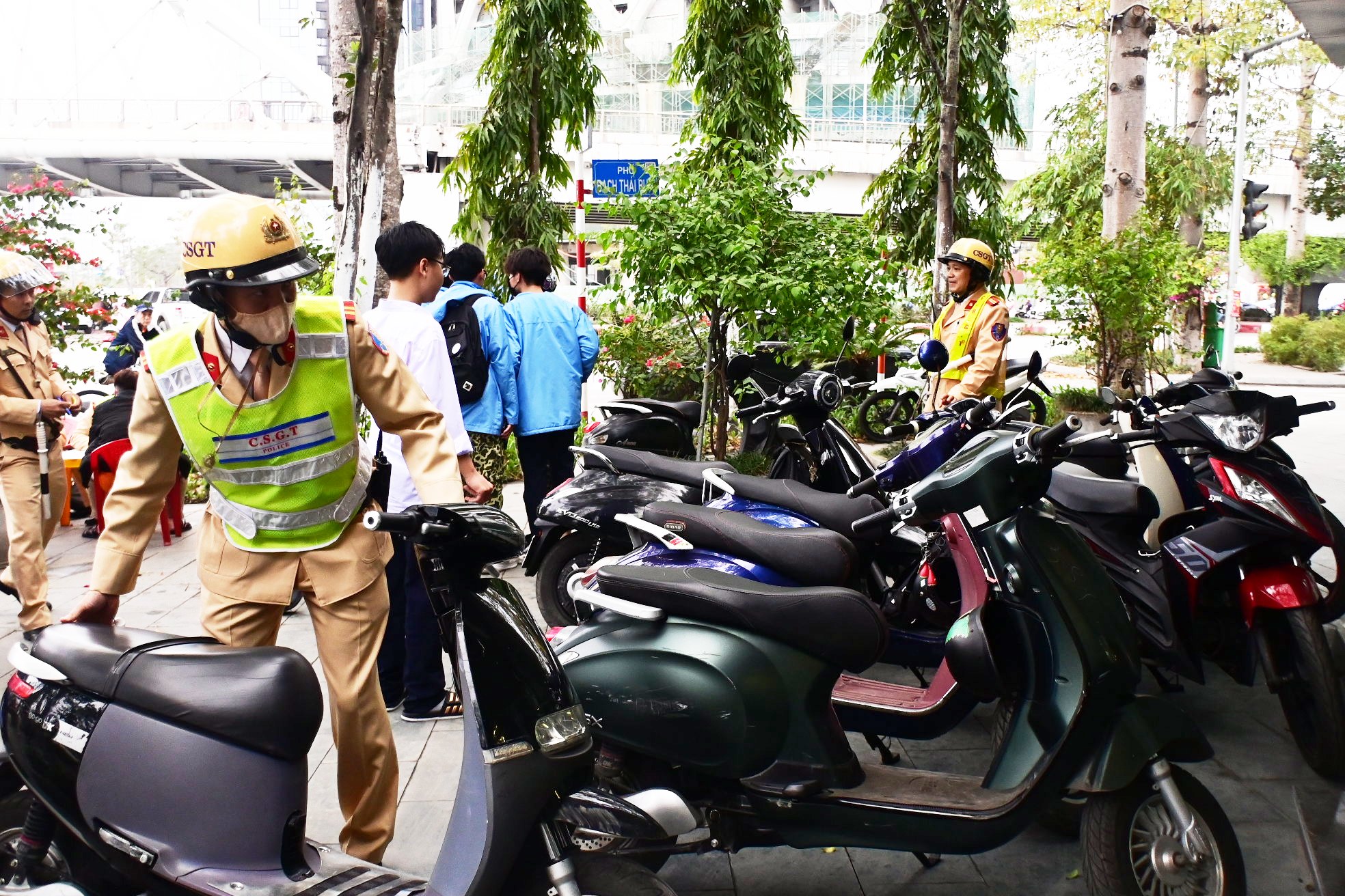 Hướng dẫn phòng cháy chữa cháy tại cơ sở trông giữ phương tiện